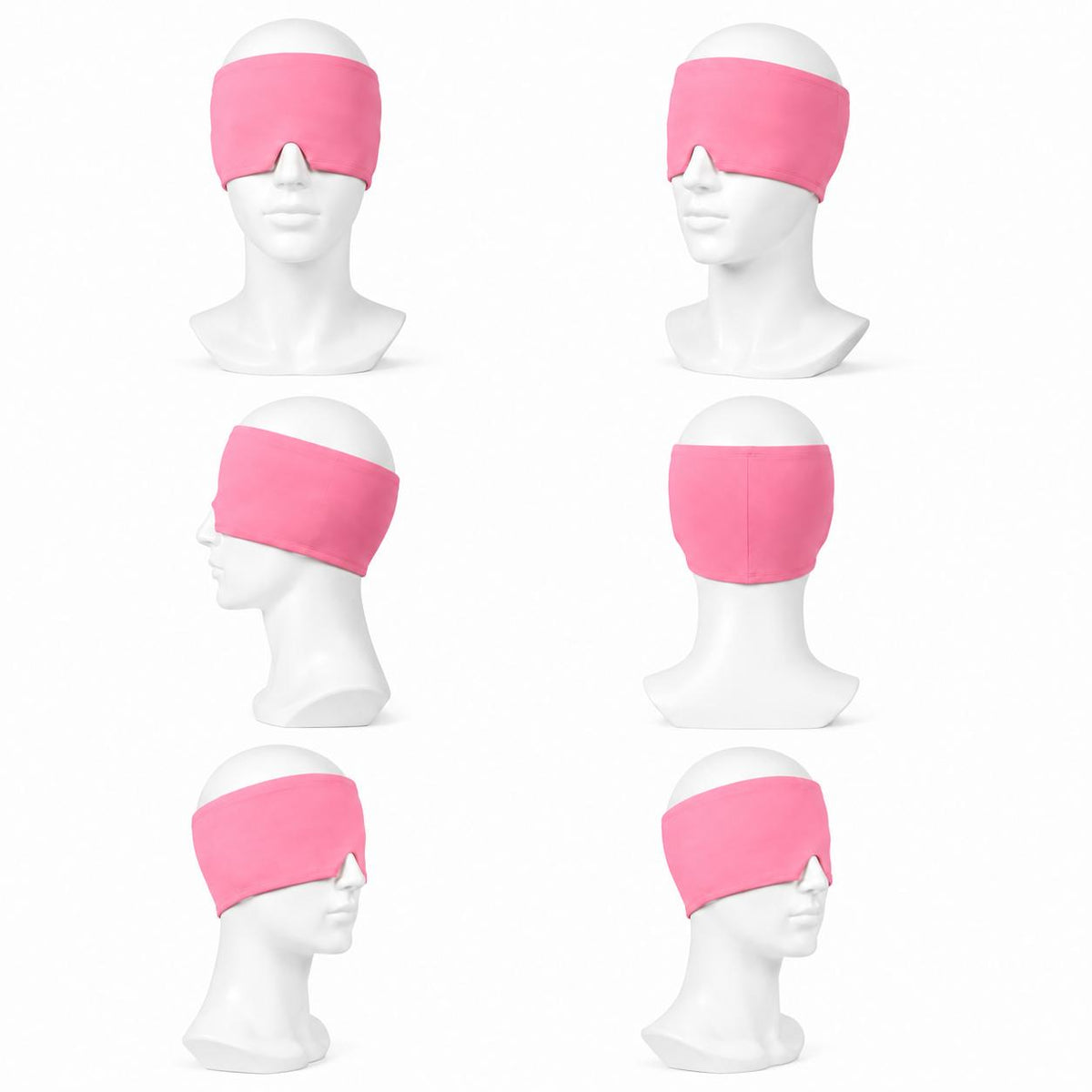 Masque ThéraMask rose pour le front, les tempes et le contour des yeux