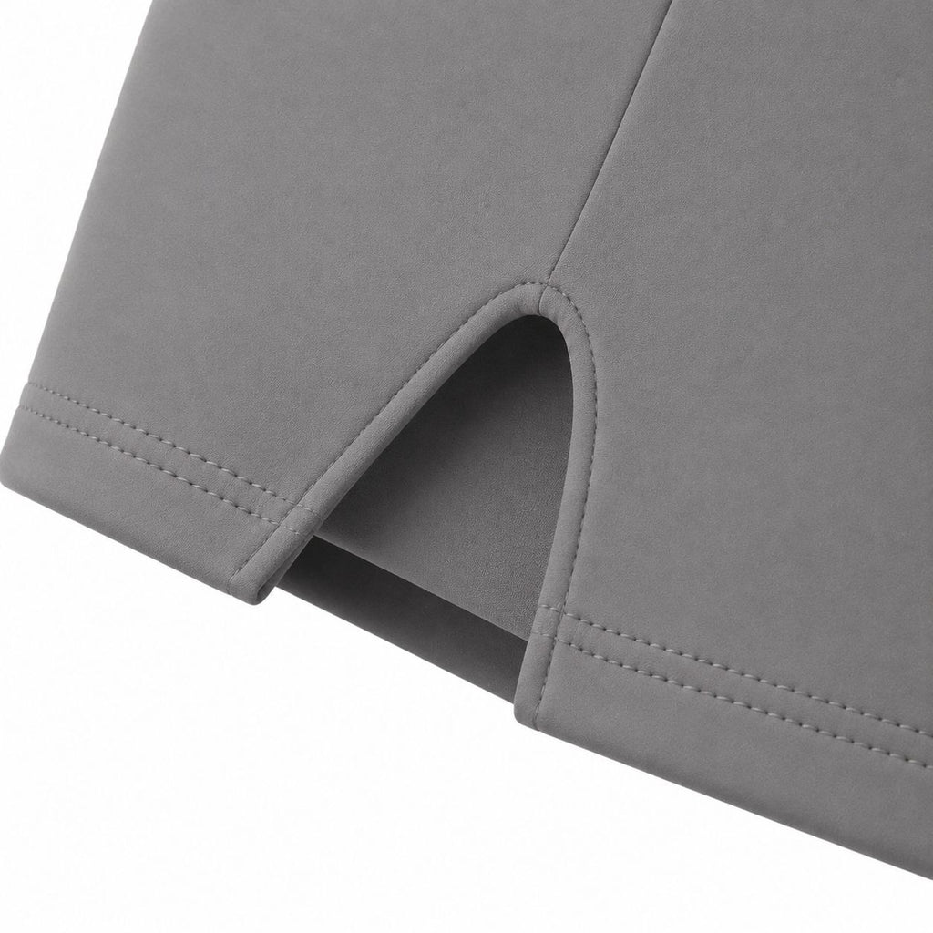 Masque ThéraMask gris, forme enveloppante qui bloque la lumière